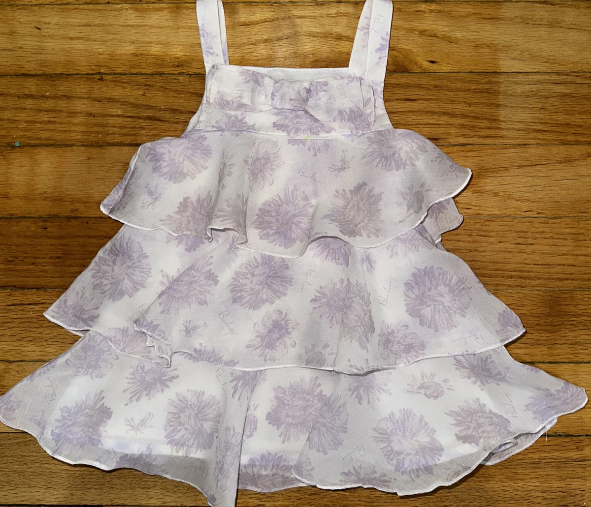 Burberry dress top 3-6 months