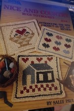 Leisure Arts Crochet Book 1164 Nice  Country Rugs to Crochet