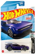 2024 Hot Wheels #35 HW Modified 4/10 DRIFT'N BREAK Purple w/Chrome Trap5 Spokes