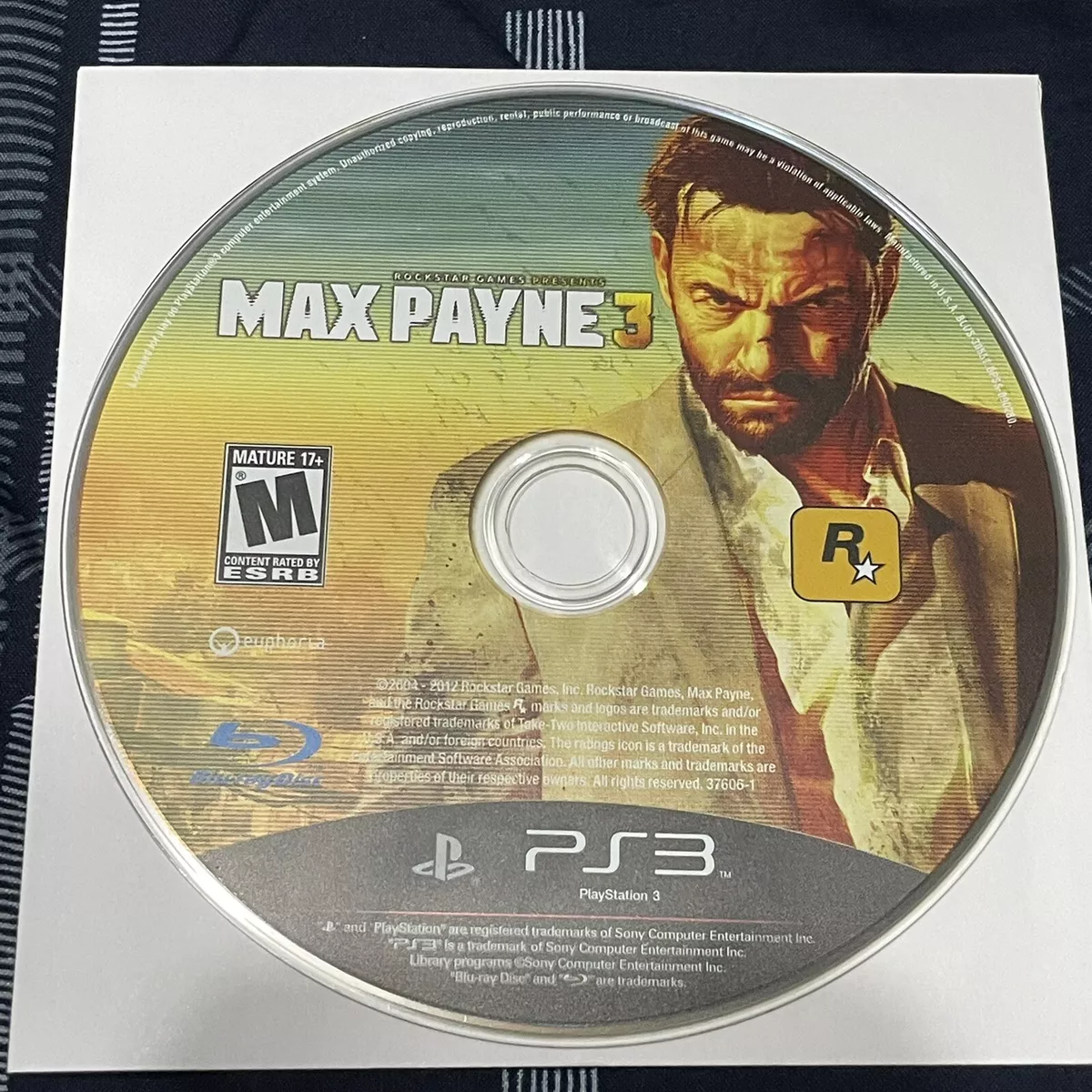  Max Payne 3 - Playstation 3 : Take 2: Everything Else