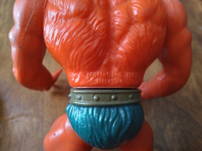 Vintage 1981 Malaysia Beastman & Mossman He Man MOTU figures