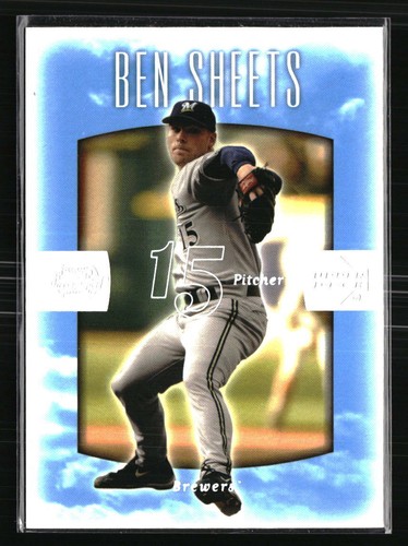 2002 Upper Deck Sweet Spot Ben Sheets #49 card