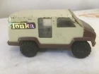1978 Tonka Tan Cargo Van - Vintage 4" Toy Car Brown Pressed Steel
