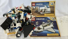 Lego Creator Space Shuttle Explorer 3in1 31066 Bricks Pieces Minifigure Partial