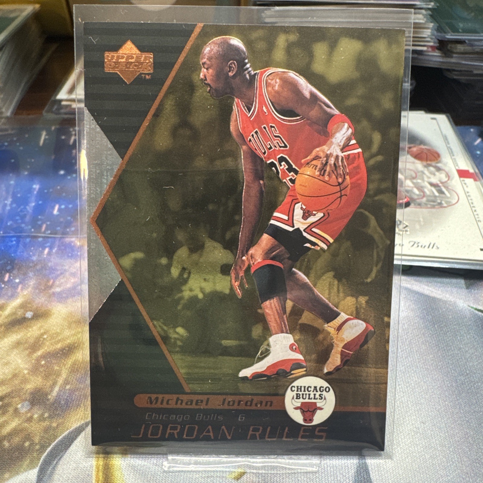 1998-99 Upper Deck Ovation Jordan Rules Michael Jordan #J4 Chicago Bulls