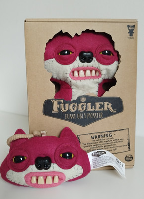 Fuggler Bundle 2x Suspicious Fox - Burgundy Red - Keyring Retired Spin Master
