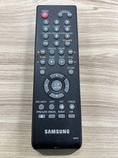 Samsung 00084Q Remote Control TV DVD Black Tested EUC