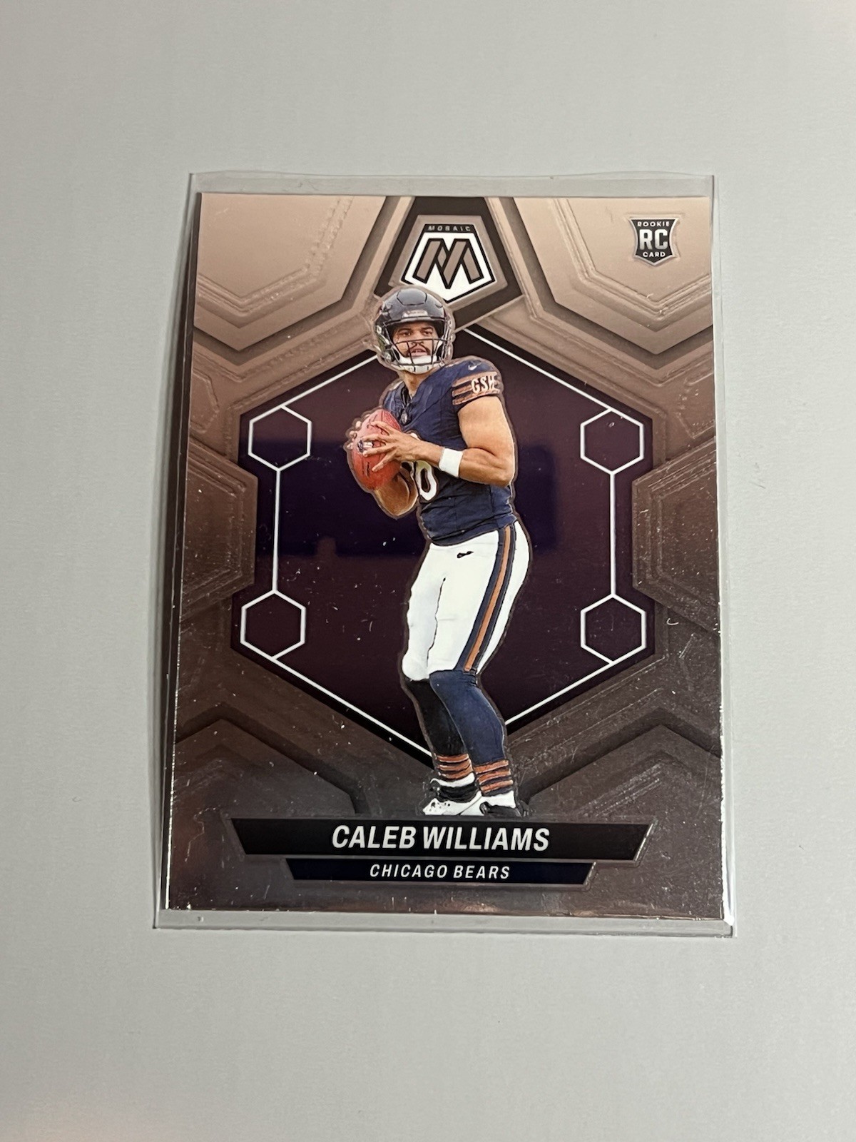 2024 Panini Mosaic Caleb Williams RC Silver Prizm #301 Chicago Bears 🏈