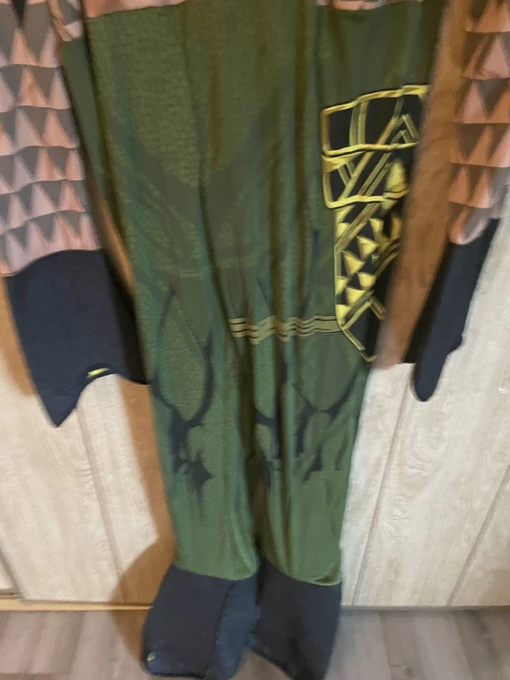 Disfraz Clásico Adulto Hombre Aquaman Batman vs Superman Héroe Muscular Talla Única Foto 3 de 4