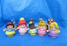 10 Little People Figures COLLECTORS Lot Princess-Belle & the Beast-Bat Girl GC