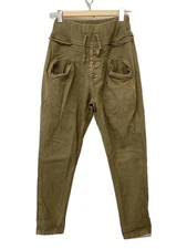 Mens KAPITAL KAPITAL Canvas Sarouel Nouvel Pants Bottom S Cotton KHK EK 169