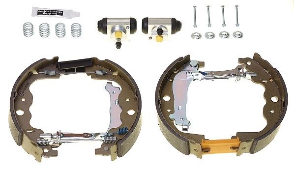 2X Brembo Bremsbackensatz K 68 077 FüR Dacia Renault-image