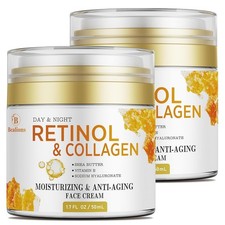 Retinol Cream for Anti Aging: Cream for Neck with Collagen Hyaluronic Acid - ...
