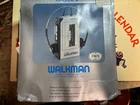 Vintage Sony WM-1 Stereo Walkman Cassette Player Box Only w/ Strap BOX ONLY