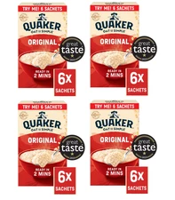 Quaker Oat So Simple Original Porridge 6 Sachets PACK OF 4