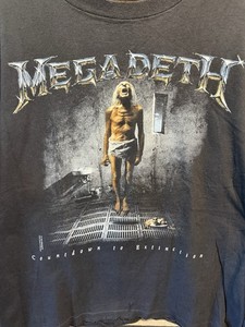 Megadeth Countdown to Extinction Shirt | eBay