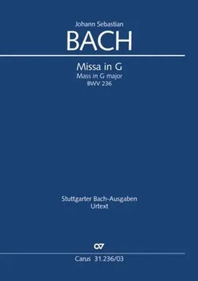 Johann Sebastian Bach | Missa in G (Klavierauszug) | Buch | Latein (2000)