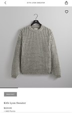 Kith - Lyon Sweater - Slight - Men - Small