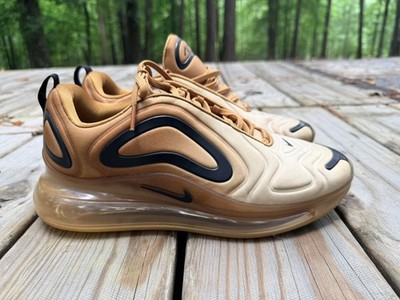 Nike Air Max 720 SE Mens Shoes Sneakers Beige Gold Black Size 9