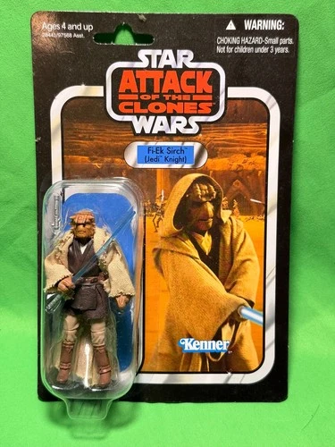 Star Wars 3.75" Vintage Collection VC49 Jedi Fi-Ek Sirch Carded w/ Star Case