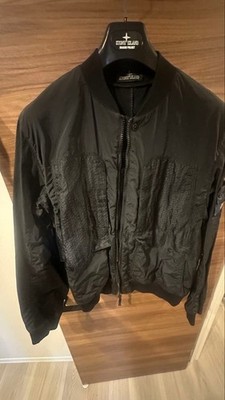 Stone Island Shadow Project MA-1 Jacket Black L Men s Bomber Outerwear