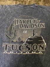 Made in USA Harley Davidson Tucson Arizona pocket Tee Shirt Size XXL 2XL