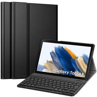 Tastatur Hülle für Samsung Galaxy Tab A8 10.5 Zoll 2022/2021 SM-X200/X205/X20...