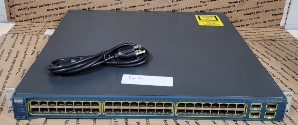 Cisco Catalyst 3560G Fully Managed Enterprise Network Switches for