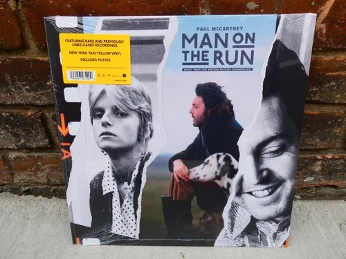 Paul McCartney & Wings Man on the Run NY Taxi Yellow Vinyl New Sealed LAST ONE