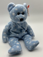 TY Beanie Babies -BUBBLY the BEAR - (8 INCH) - DOB 02-16-2003