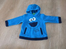 VTG Sesame Street Cookie Monster Kids Fleece Hoodies Sweatshirts Size 18M