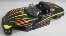 "NEW" TYCO BLACK/ORANGE/YELLOW VIPER HO SLOT CAR BODY