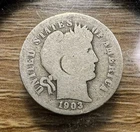 1903-P Barber Dime - Actual Coin Shown - Free Shipping & Tracking INV#278