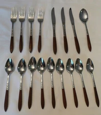 17 pieces of Ekco Eterna Forged Stainless Japan Pattern Unknown similar to EKS37
