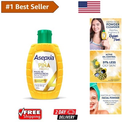 Travel-Friendly Exfoliating Facial Powder Cleanser with Pineapple - 1.4 oz