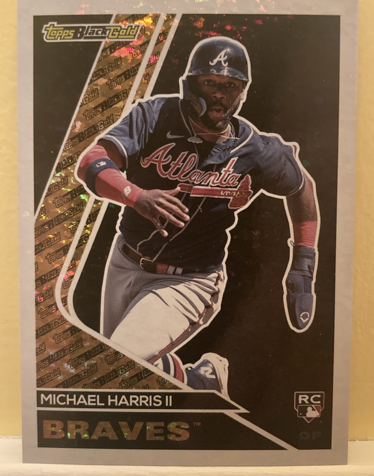 2023 Topps Update Series - Topps Black Gold Michael Harris II #BG-6 (RC) Braves