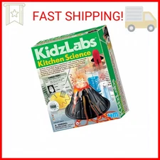 4M Kitchen Science Kit - DIY Chemistry Experiment Lab Stem Toys Gift for Kids &