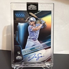 Topps 2026 Chrome Black Jac Caglianone #CBA-JCA Auto /150 Royals RC“Color Match”