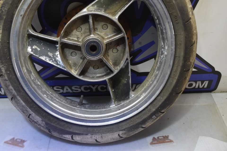 BA14 后轮圈 17x5.5 英寸 1999 川崎忍者 ZX11 Zx-11 Zx 11 1100 — 第 3/4 张图片