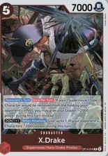 X.Drake R The Azure Sea's Seven OP14-016 NM Foil