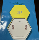NIB Bomb Party Rhodolite CZ Stud Earrings Rose Gold BP