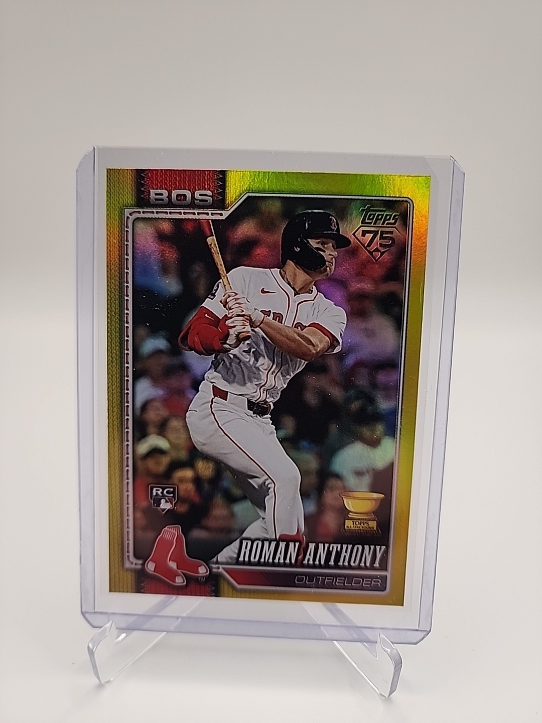 Roman Anthony 2026 Topps Series 1 Yellow Rainbow Foil RC /399 Boston Red Sox 