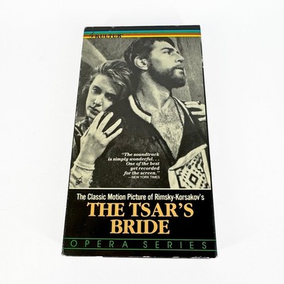 The Tsar's Bride VHS 1985 Opera Drama Rimsky-Korsakov Kultur Letterbox
