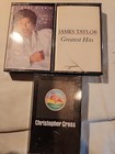 Vintage Cassette Tape Lot 3 Pop Rock Lionel Richie Cross James Taylor