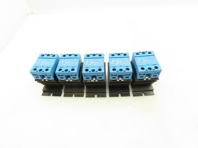 Celduc SO943460 Solid State Relay 35A 280VAC 12VDC w/Heatsink Lot of 5