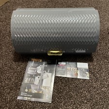 Image of Tower Empire Roll Top Bread Bin Grey