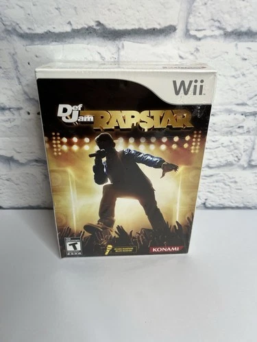 Def Jam Rapstar [w/ Microphone Bundle] (Nintendo Wii, 2010) [NEW] Sealed