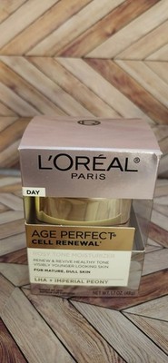 L'oreal Paris Age Perfect Cell Renew Rosy Tone Moisturizer Day Cream 1.7 oz