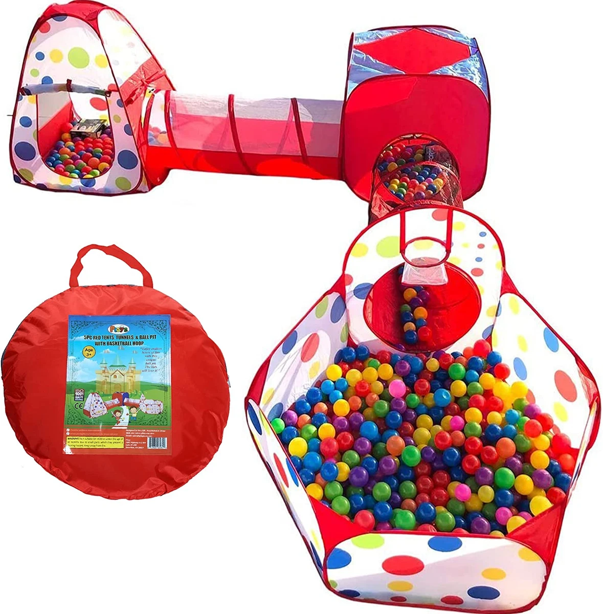 Children's play best sale tunnels and tents