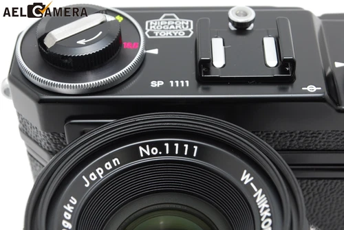 S/N 1111 【UNUSED】Nikon SP Black Limited Edition W-Nikkor C 38mm F1.8 From JAPAN